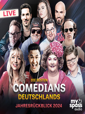cover image of Die besten Comedians Deutschlands 2024--Jahresrückblick